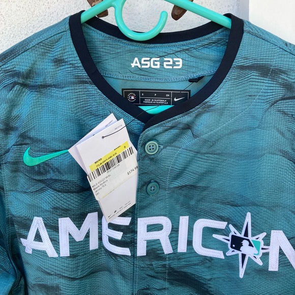 NWT Men's Nike MLB Allstar Seattle 2023 American Jersey (Small) - Picture 2 of 3